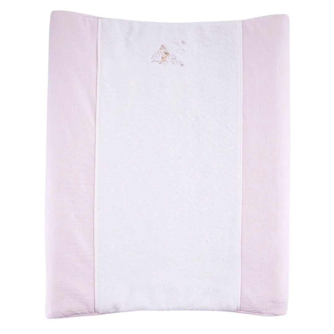 Blue Almonds Ltd Changing Mat Cover - Pink Garden Party Theophile & Patachou