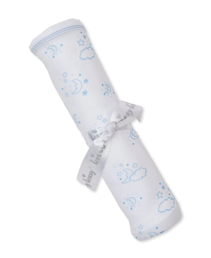 Blue Almonds Ltd Cheerful Good Night - Blanket PRT - Light Blue - BOYS Kissy Kissy