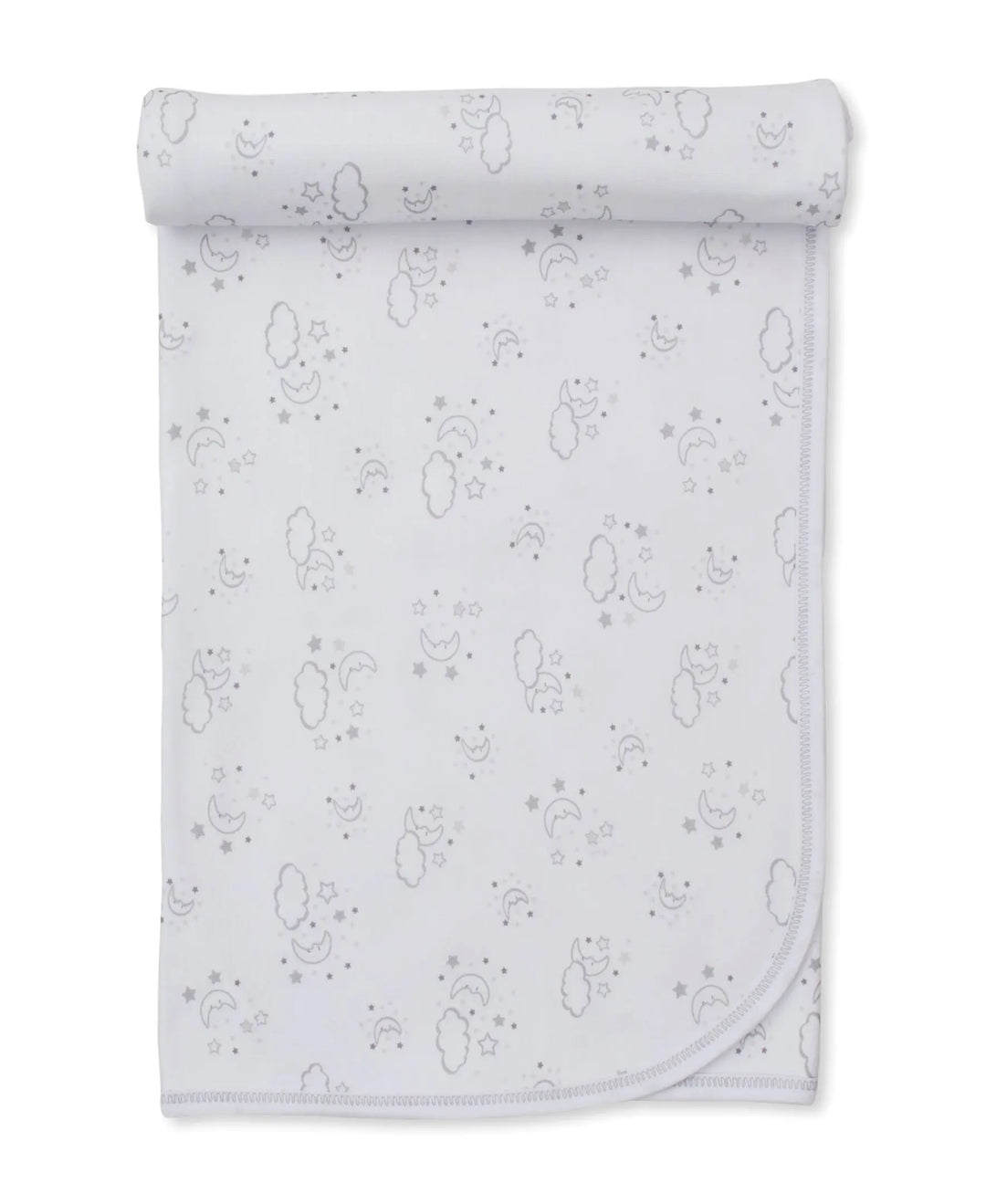 Blue Almonds Ltd Cheerful Good Night - Blanket PRT - Silver - NEUTRAL Kissy Kissy