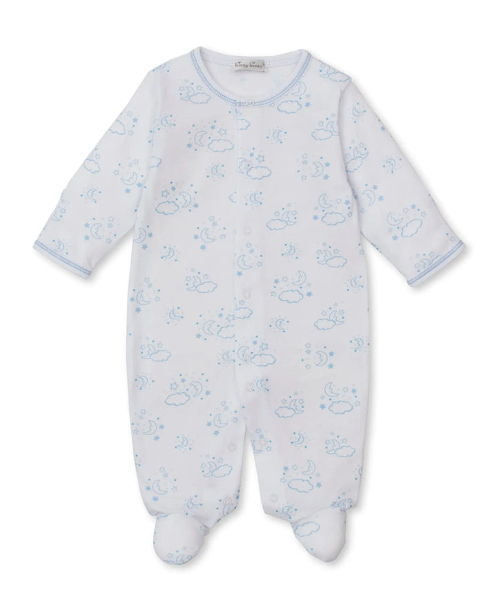 Blue Almonds Ltd Cheerful Good Night - Footie PRT - Light Blue - BOYS Kissy Kissy