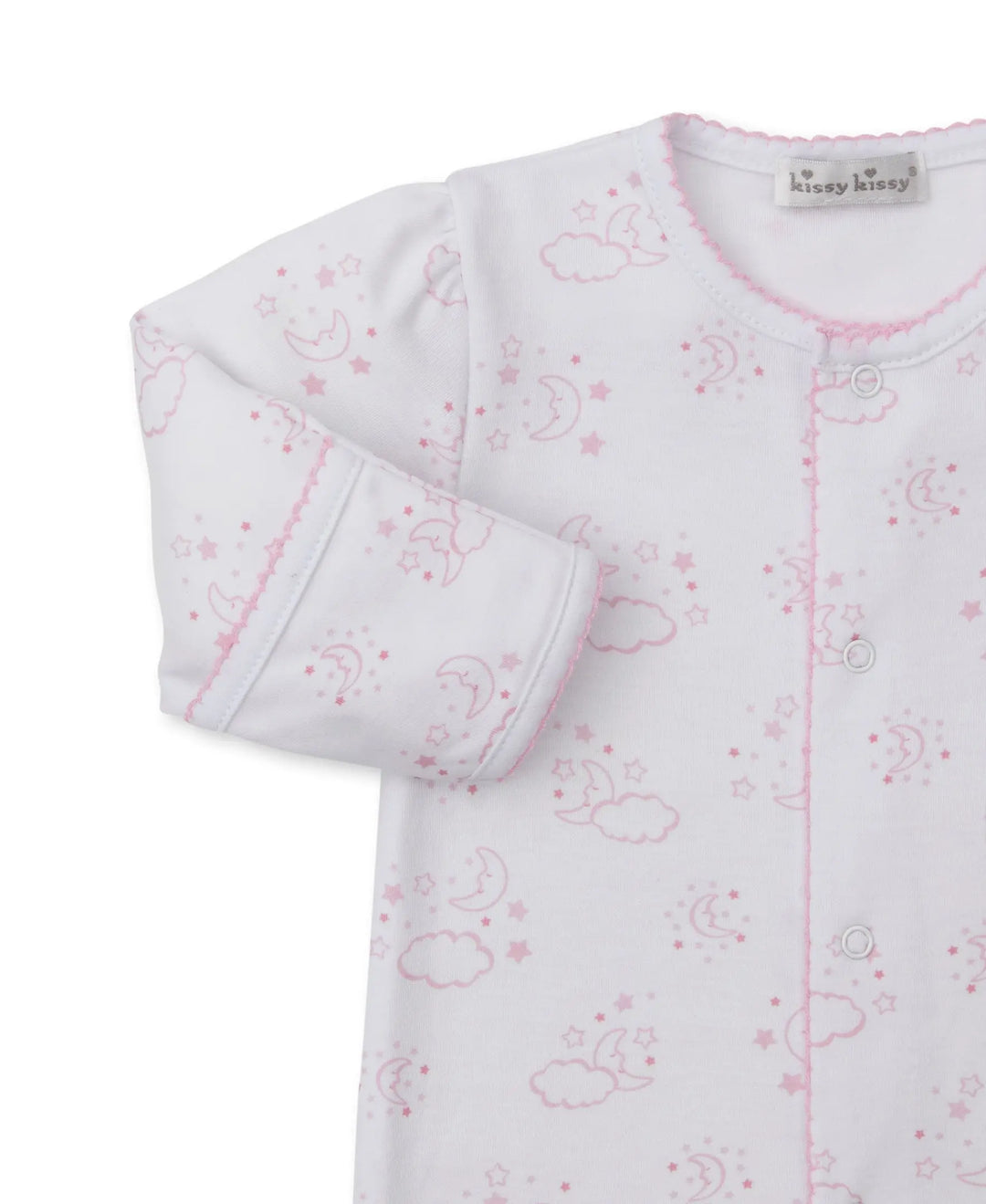 Blue Almonds Ltd Cheerful Good Night - Footie PRT - Pink - GIRLS Kissy Kissy