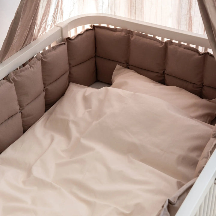 Blue Almonds Ltd Classic Bed linen- Birchbark Rose Sebra