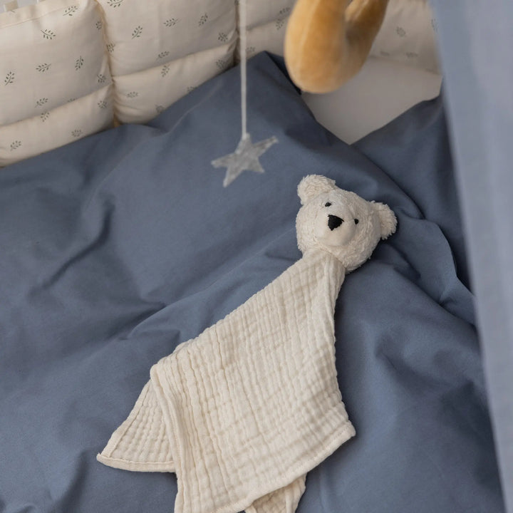 Blue Almonds Ltd Classic Bed linen- Forest Lake Blue Sebra