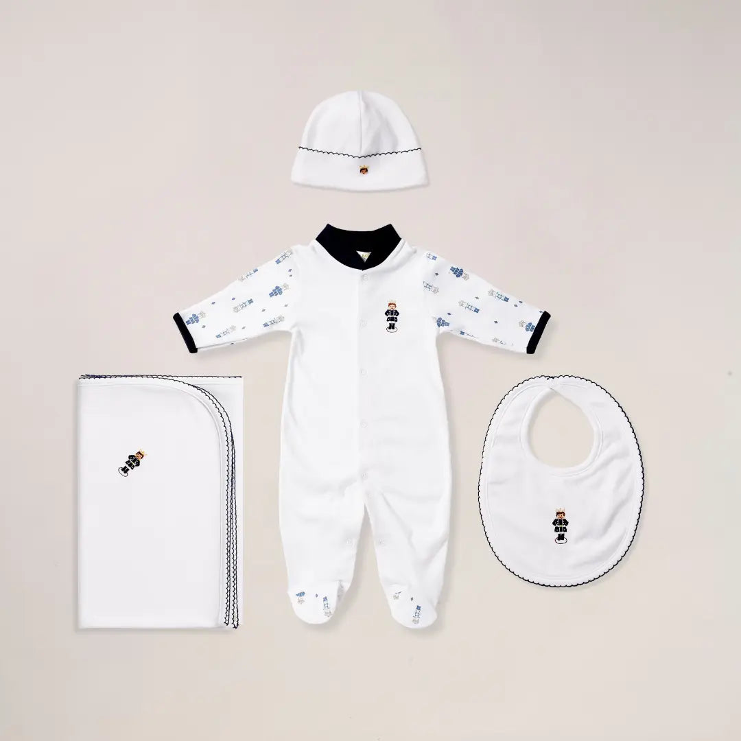 Blue Almonds Ltd Little Prince Baby Clothing Set Lyda Baby