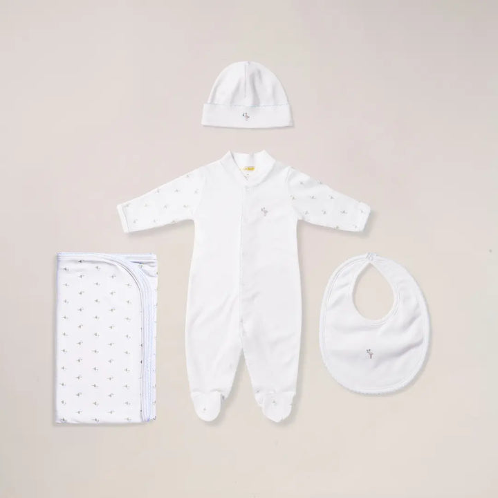 Blue Almonds Ltd Stork Baby Clothing Set — Blue Lyda Baby