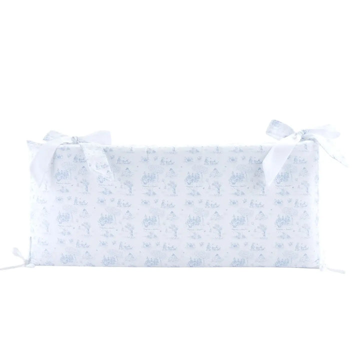 Blue Almonds Ltd Cot Bumper - Printed Pink Garden Party Theophile & Patachou