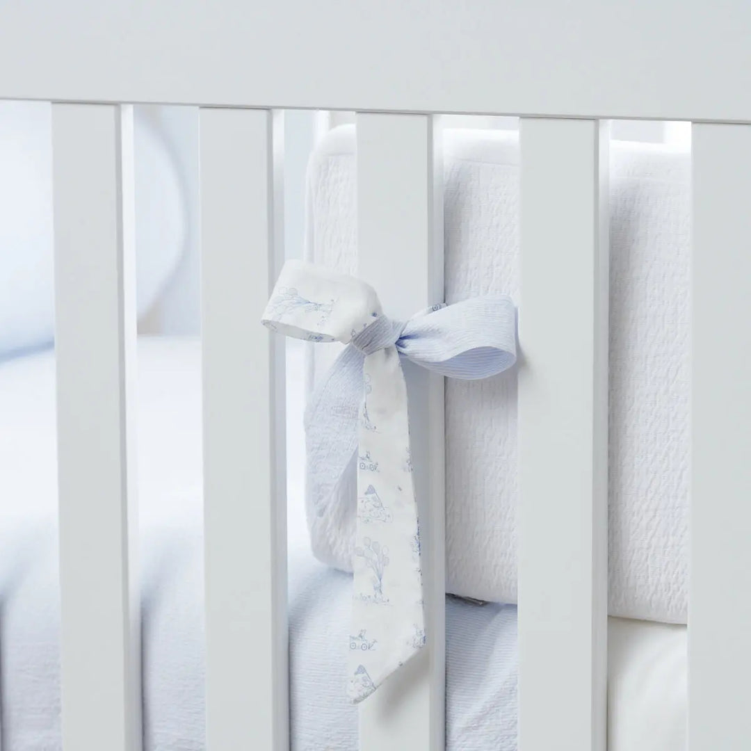 Blue Almonds Ltd Cot bed Bumper 210 cm - Blue Garden Party Theophile & Patachou