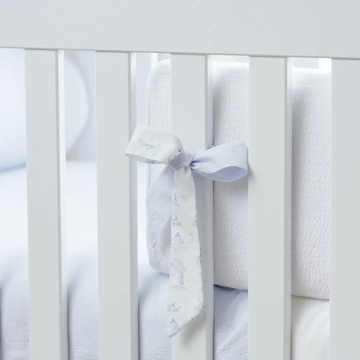 Blue Almonds Ltd Cot bed Bumper 210 cm - Blue Garden Party Theophile & Patachou