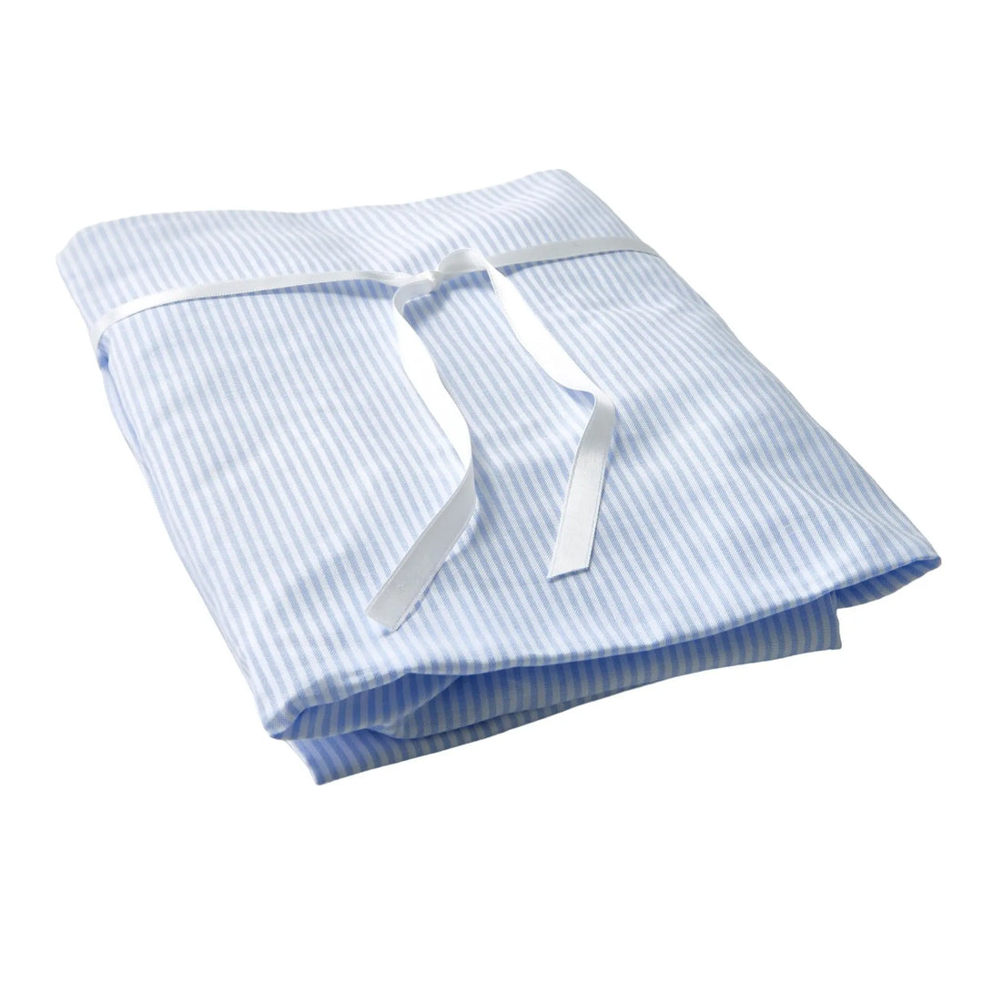 Blue Almonds Ltd Cot bed fitted sheet 70x140cm - Lines - Classic Car Theophile & Patachou