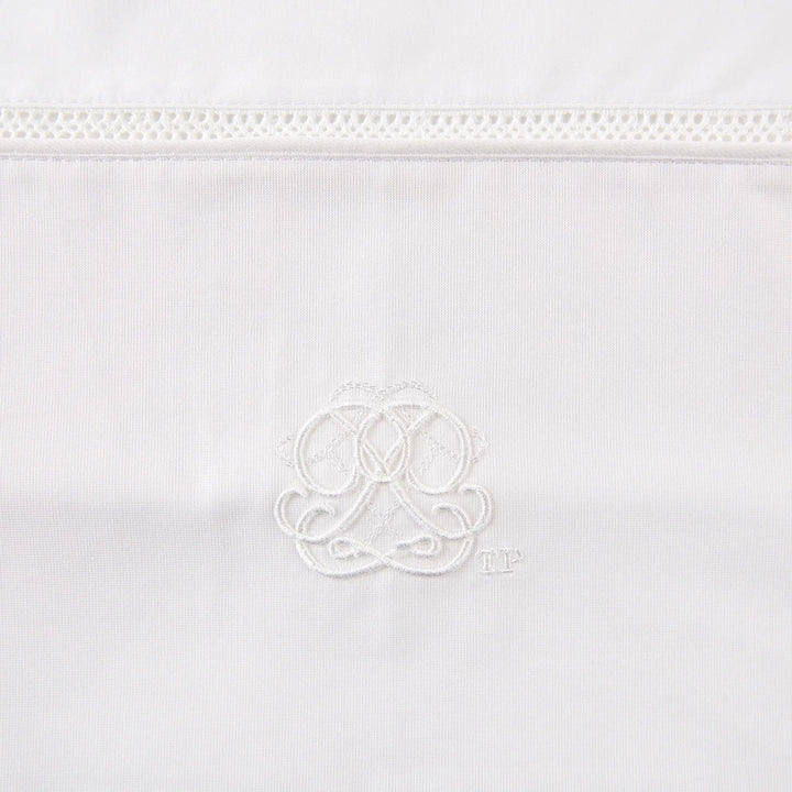 Blue Almonds Ltd Cotbed Sheet 105x170cm + pillowcase - Pink Garden Party Theophile & Patachou