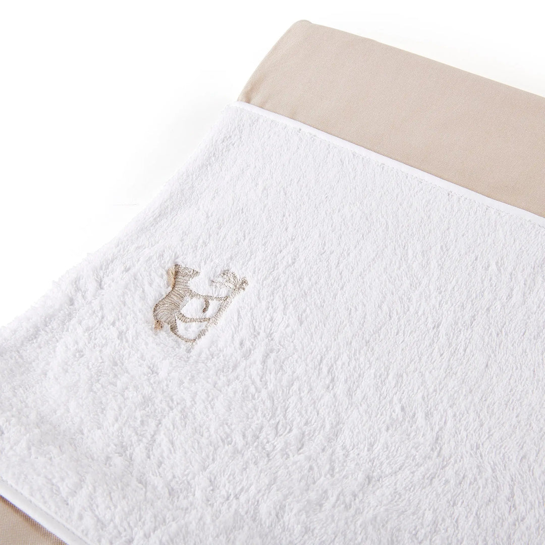 Blue Almonds Ltd Cover for changing mat - Terry cloth + Cotton - Safari Theophile & Patachou