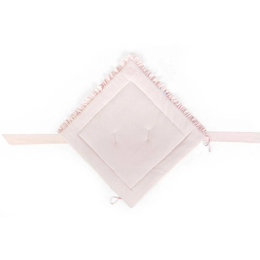 Blue Almonds Ltd Cradle Blanket-Shawl 62x80cm - Padded - Cotton Pink Theophile & Patachou