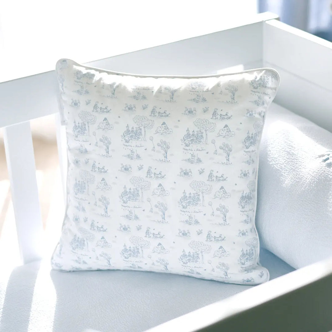 Blue Almonds Ltd Cushion - Printed - Blue Garden Party Theophile & Patachou