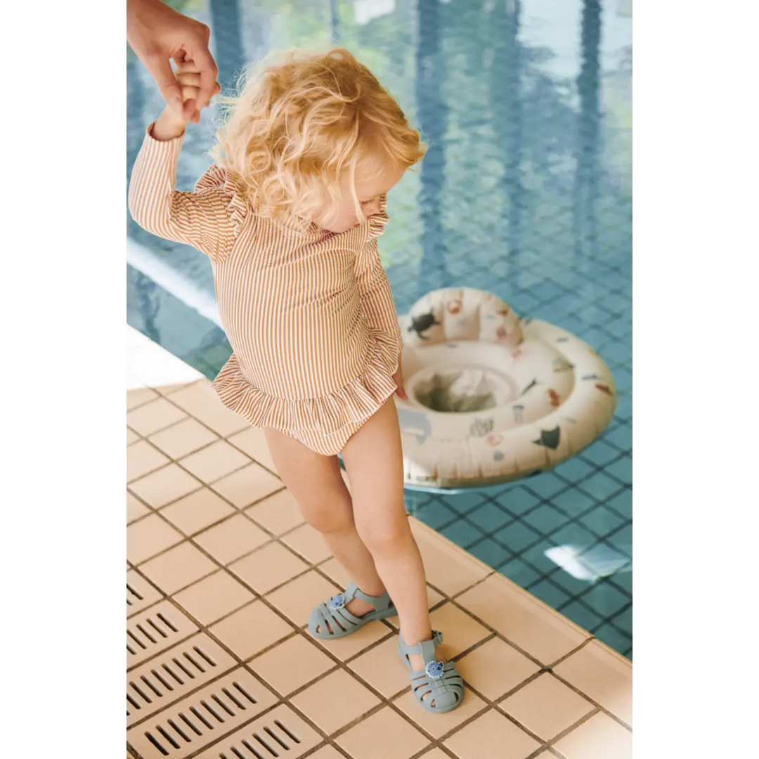 Blue Almonds Ltd Dawn Baby Printed Swim Seat - Sea creature / Sandy - UNISEX LIEWOOD
