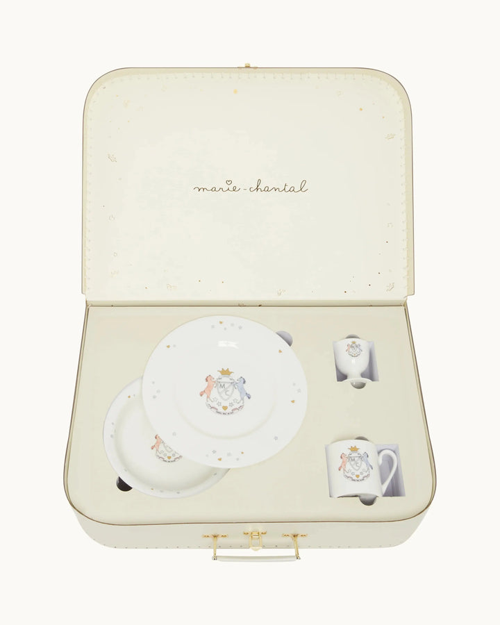 Blue Almonds Ltd Marie Chantal-Breakfast Suitcase Set Marie-Chantal
