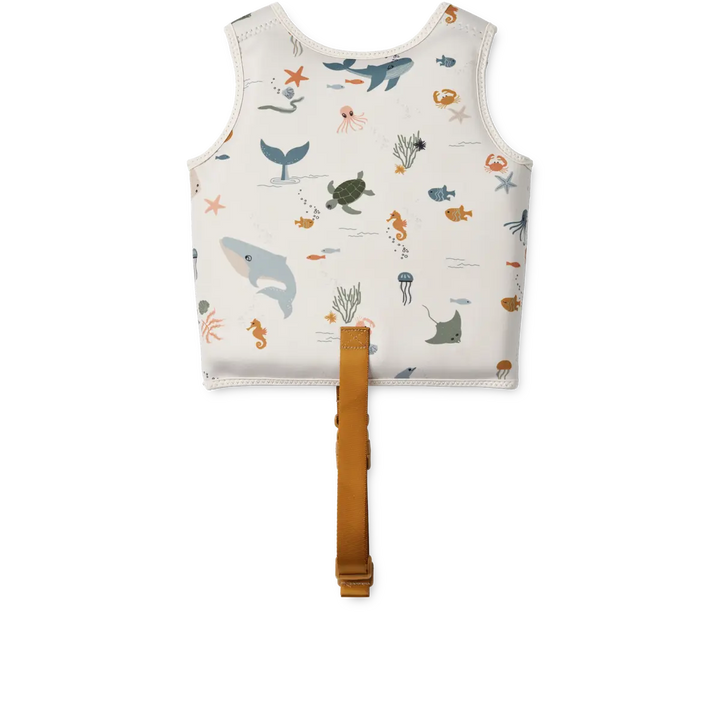 Blue Almonds Ltd Dove Swim Vest - Sea creature / Sandy - UNISEX LIEWOOD