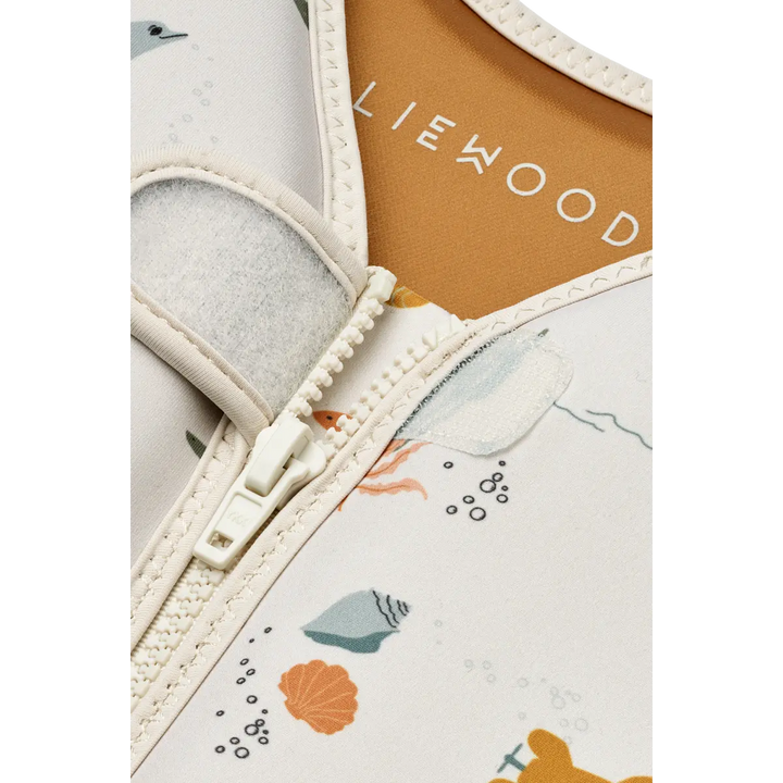 Blue Almonds Ltd Dove Swim Vest - Sea creature / Sandy - UNISEX LIEWOOD