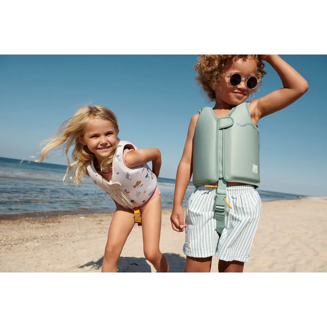 Blue Almonds Ltd Dove Swim Vest - Sea creature / Sandy - UNISEX LIEWOOD