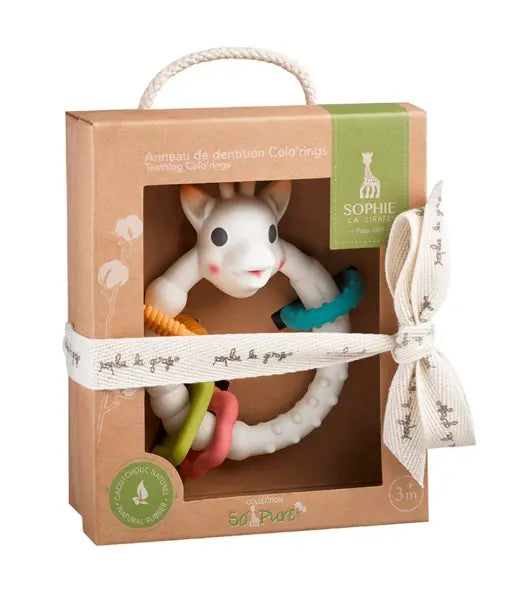 Blue Almonds Ltd Sophie la Girafe® - So'Pure Multi-Textured Teether Sophie La Giraffe