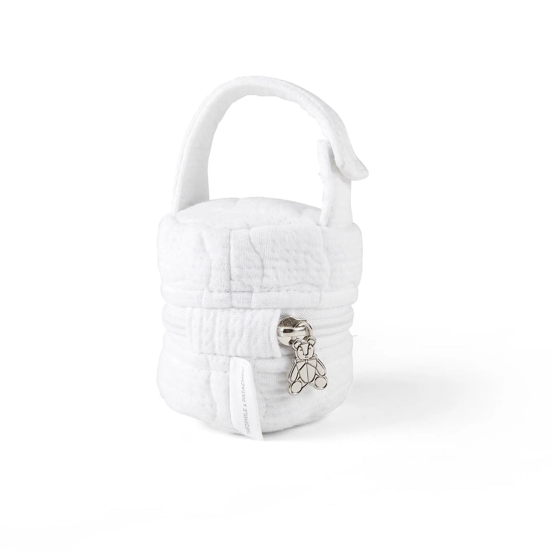 Blue Almonds Ltd Dummy bag - Quilted - Cotton White Theophile & Patachou