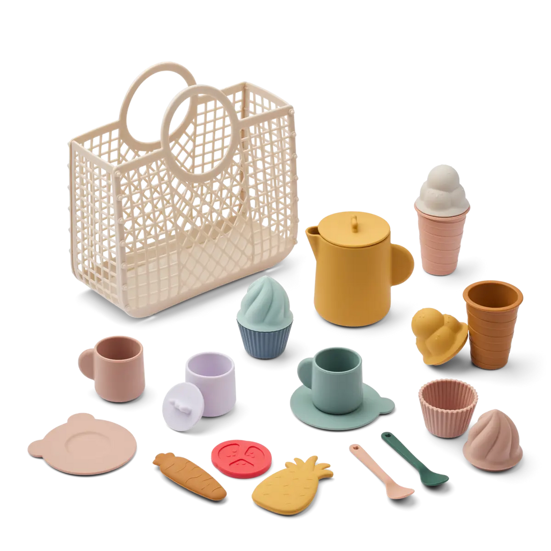 Blue Almonds Ltd Elna Picnic Set - Sandy multi mix - UNISEX LIEWOOD