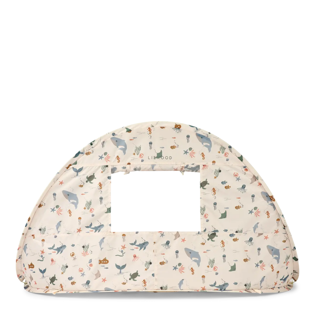 Blue Almonds Ltd Everett Pop Up Tent With Paddling Pool - Sea creature / Sandy - UNISEX LIEWOOD