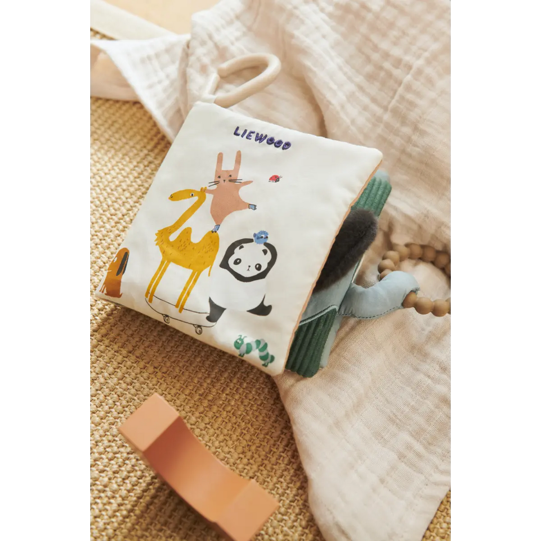 Blue Almonds Ltd Fey Around The World Fabric Book - Around the world / Sandy - UNISEX LIEWOOD