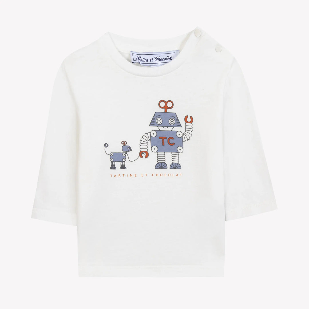 Blue Almonds Ltd GILETSWEAT2 – Bleu grisé – CB17011 Tartine et Chocolat
