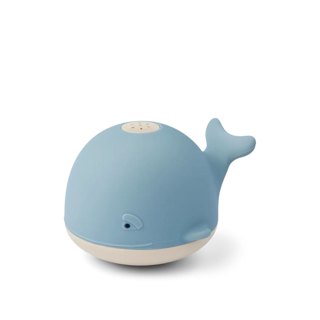 Blue Almonds Ltd Galen Whale Bath Sprinkler Toy - Beach Blue Liewood