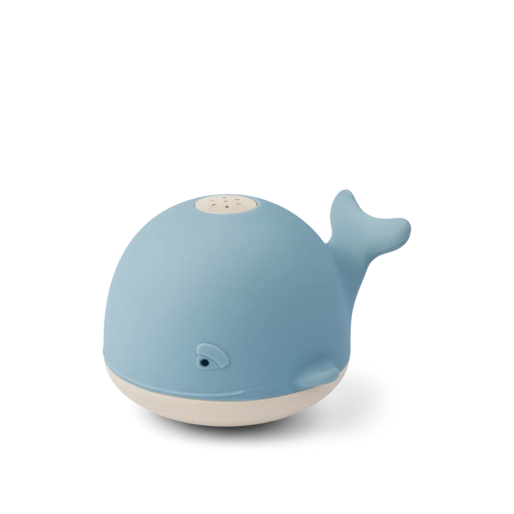 Blue Almonds Ltd Galen Whale Bath Sprinkler Toy - Beach Blue Liewood