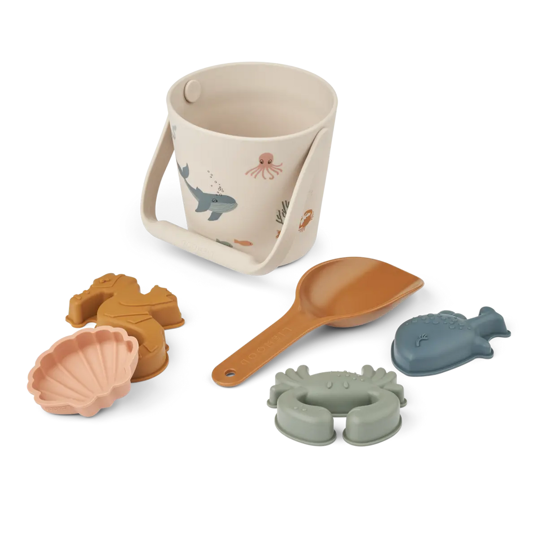 Blue Almonds Ltd Gilma Sea Creature Beach Set - Sea creature / Sandy - UNISEX LIEWOOD