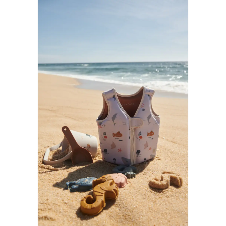 Blue Almonds Ltd Gilma Sea Creature Beach Set - Sea creature / Sandy - UNISEX LIEWOOD