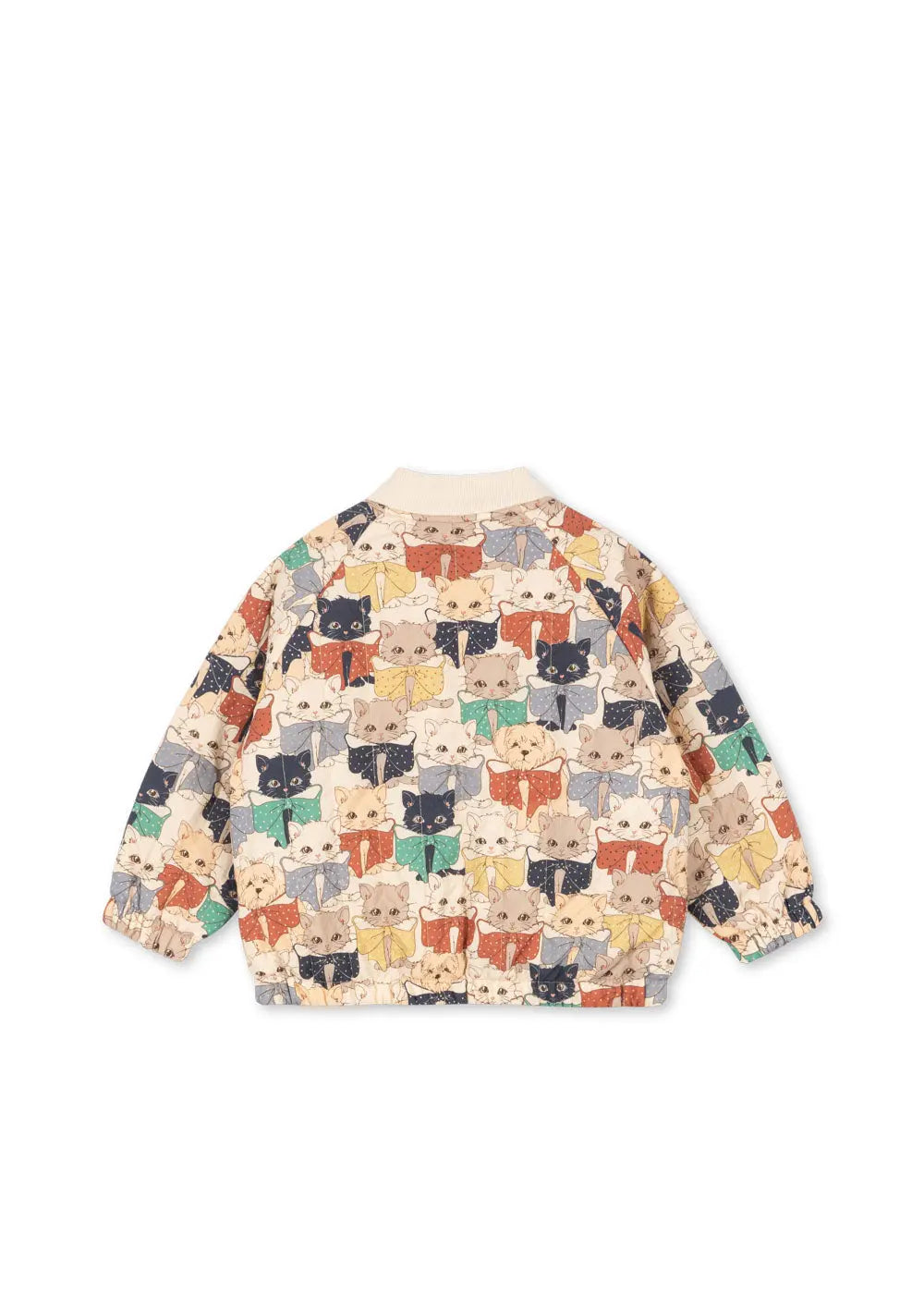 Blue Almonds Ltd Girls Juno Printed Bomber Jacket - Like Cats and Dogs Konges Sløjd