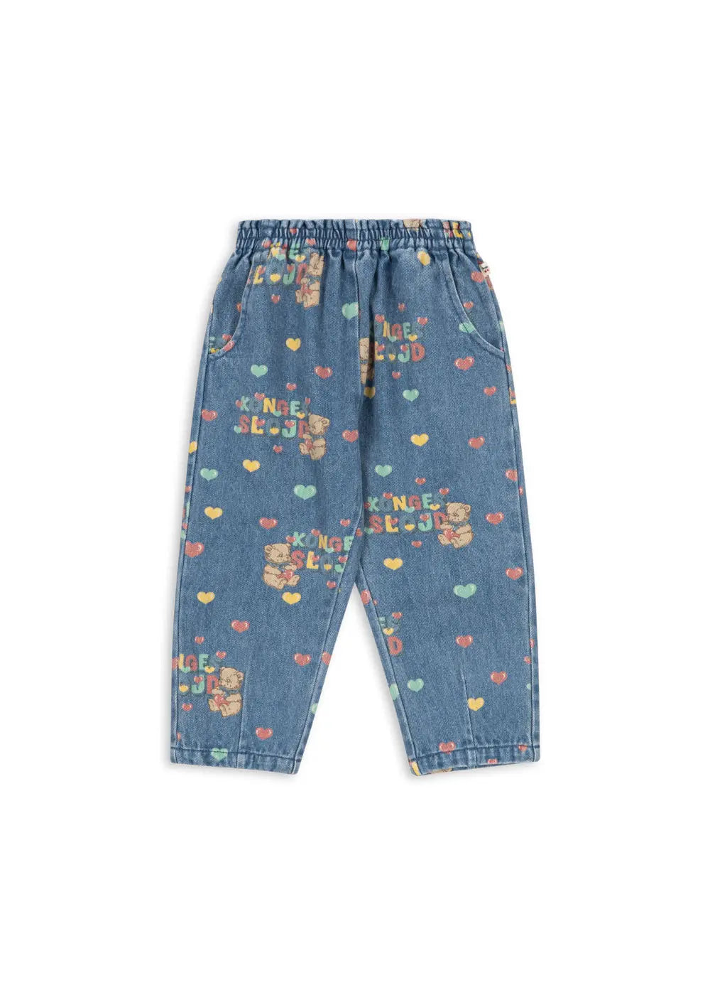 Blue Almonds Ltd Girls Magot Frill Trousers - Teddy Coeur Konges Sløjd