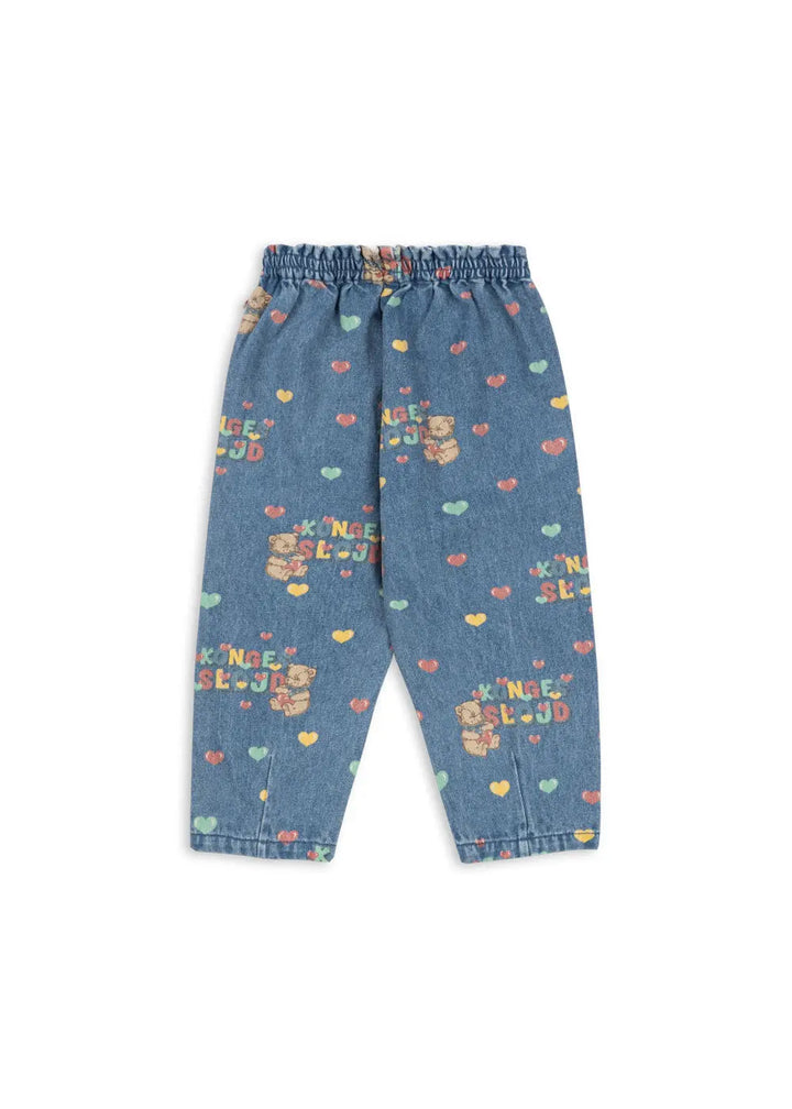 Blue Almonds Ltd Girls Magot Frill Trousers - Teddy Coeur Konges Sløjd