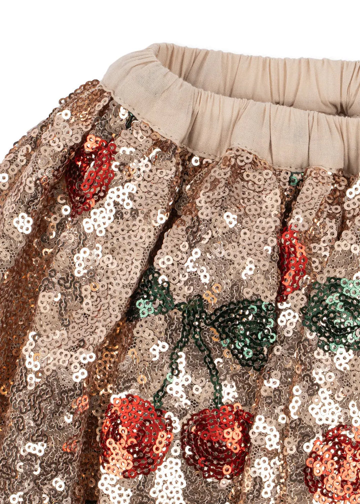 Blue Almonds Ltd Girls Starla Sequin Skirt - Ma Grande Cerise Blush Konges Sløjd