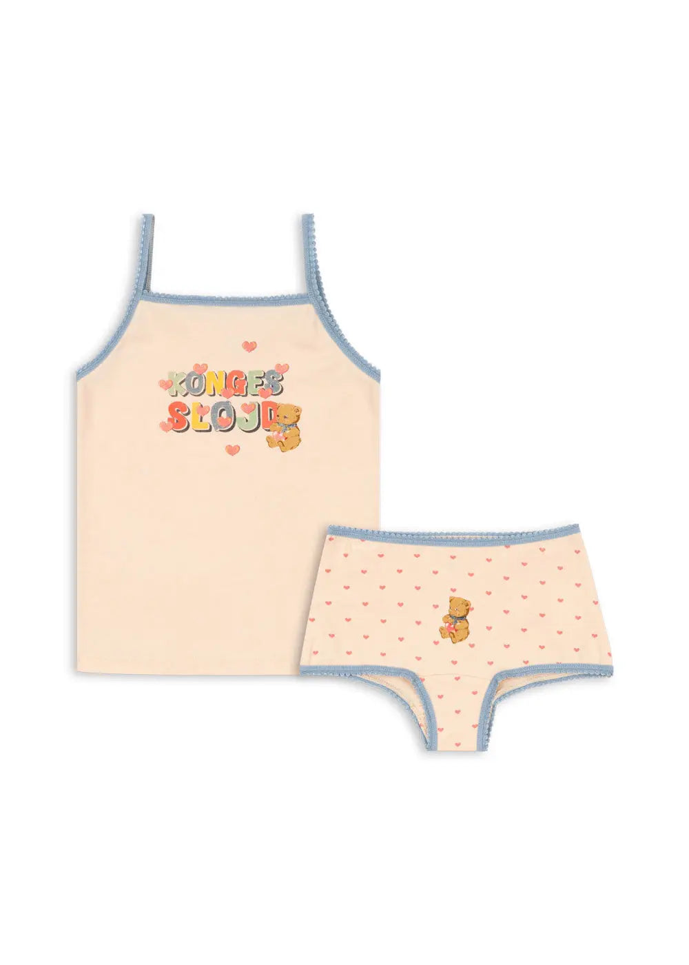 Blue Almonds Ltd Girls Underwear Set - Teddy Coeur Konges Sløjd