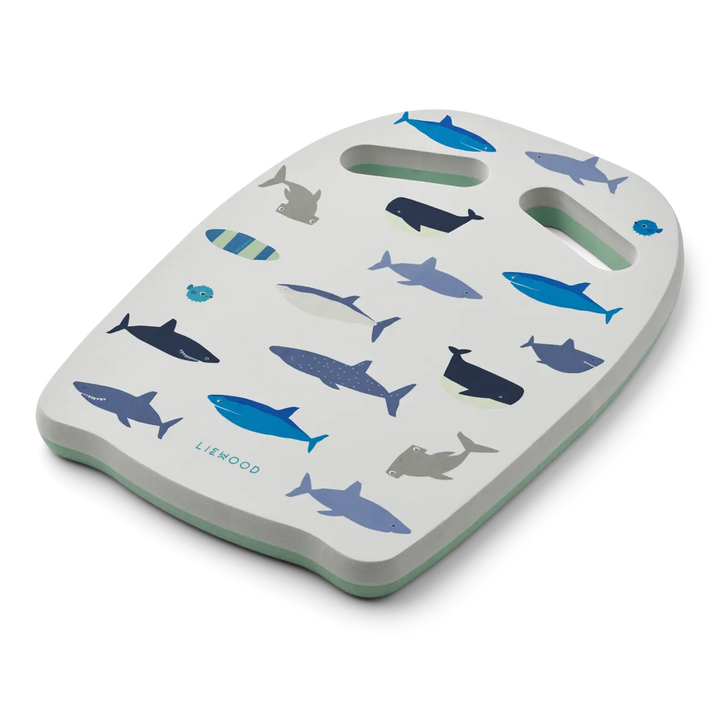 Blue Almonds Ltd Hayden Swim Board - Shark / Dove blue - UNISEX LIEWOOD