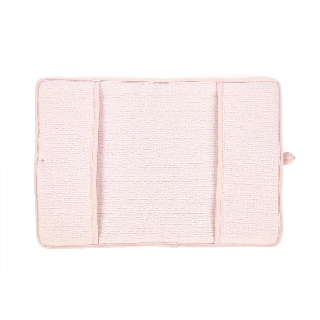 Blue Almonds Ltd Health book Cover - Quilted - Cotton Pink Theophile & Patachou