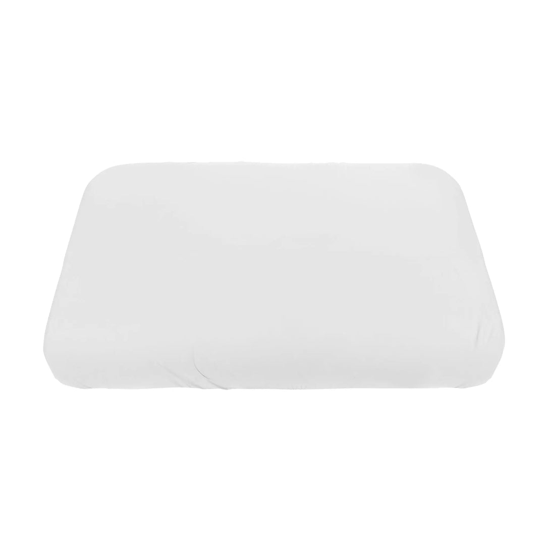 Blue Almonds Ltd Jersey sheet, baby, white Blue Almonds Ltd