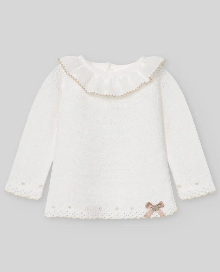 Blue Almonds Ltd KNIT NEWBORN BONNET LINO Paz Rodriguez