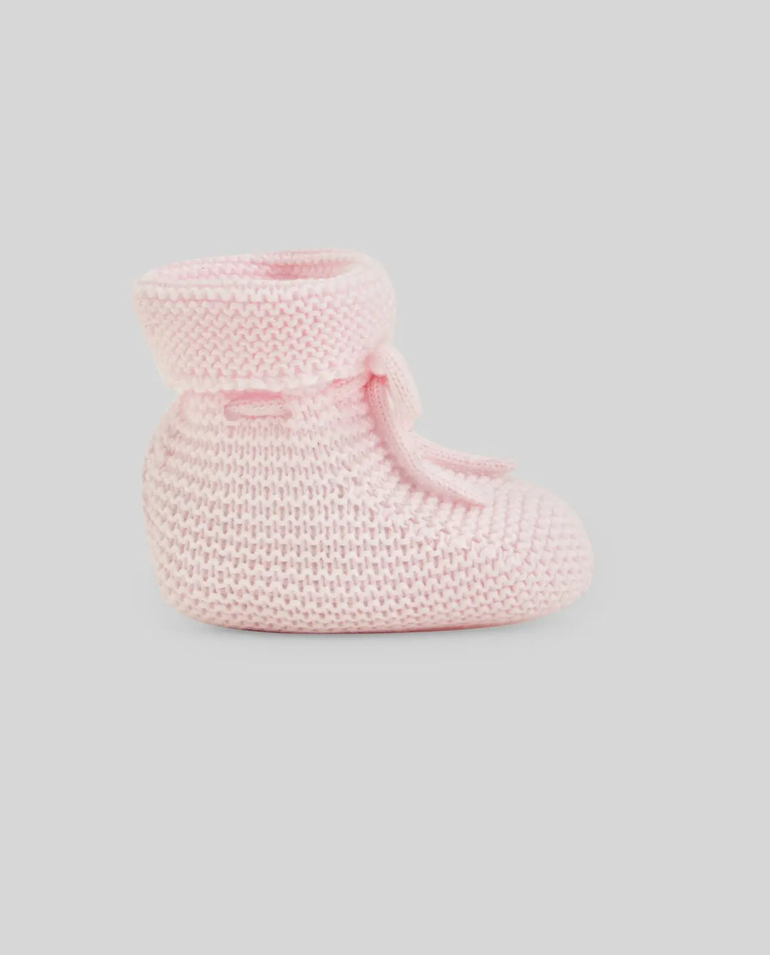 Blue Almonds Ltd KNIT NEWBORN BOOTIES ESENCIAL - Chalk Pink Paz Rodriguez