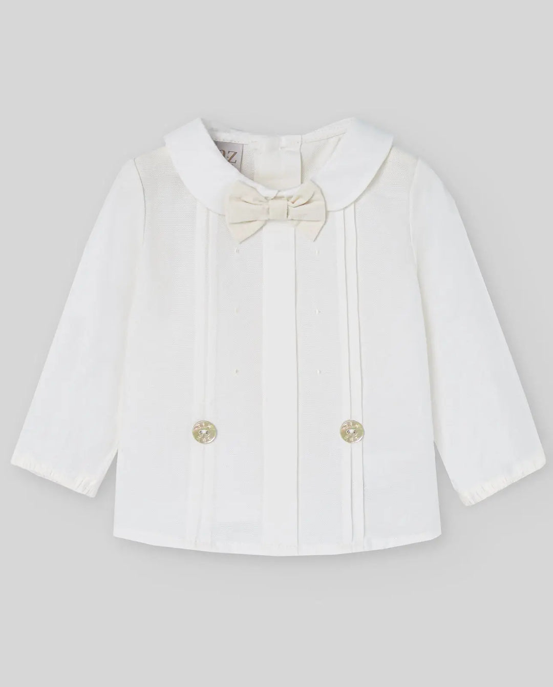 Blue Almonds Ltd KNIT NEWBORN CARDIGAN ESENCIAL - Cream Paz Rodriguez