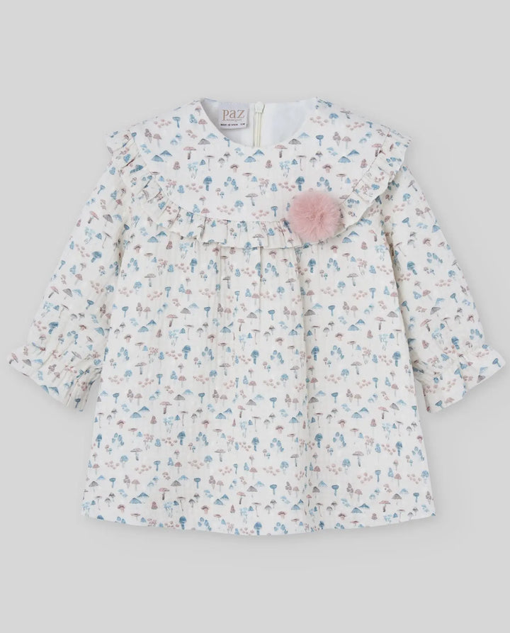 Blue Almonds Ltd KNIT NEWBORN CARDIGAN  QUINTA - Powder Pink Paz Rodriguez