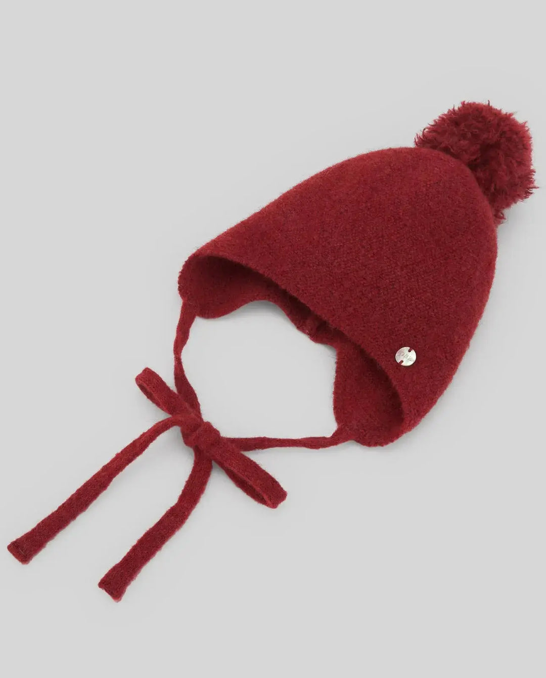 Blue Almonds Ltd KNIT NEWBORN COAT ACEBO - Persian Red Paz Rodriguez
