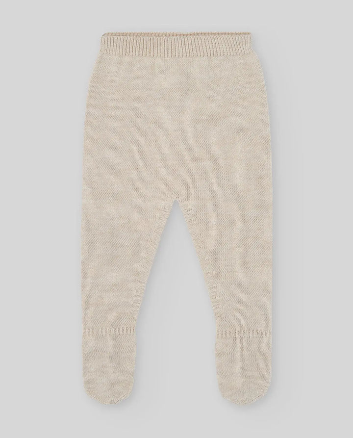 Blue Almonds Ltd KNIT NEWBORN SWEATER ACEBO - Sand Paz Rodriguez