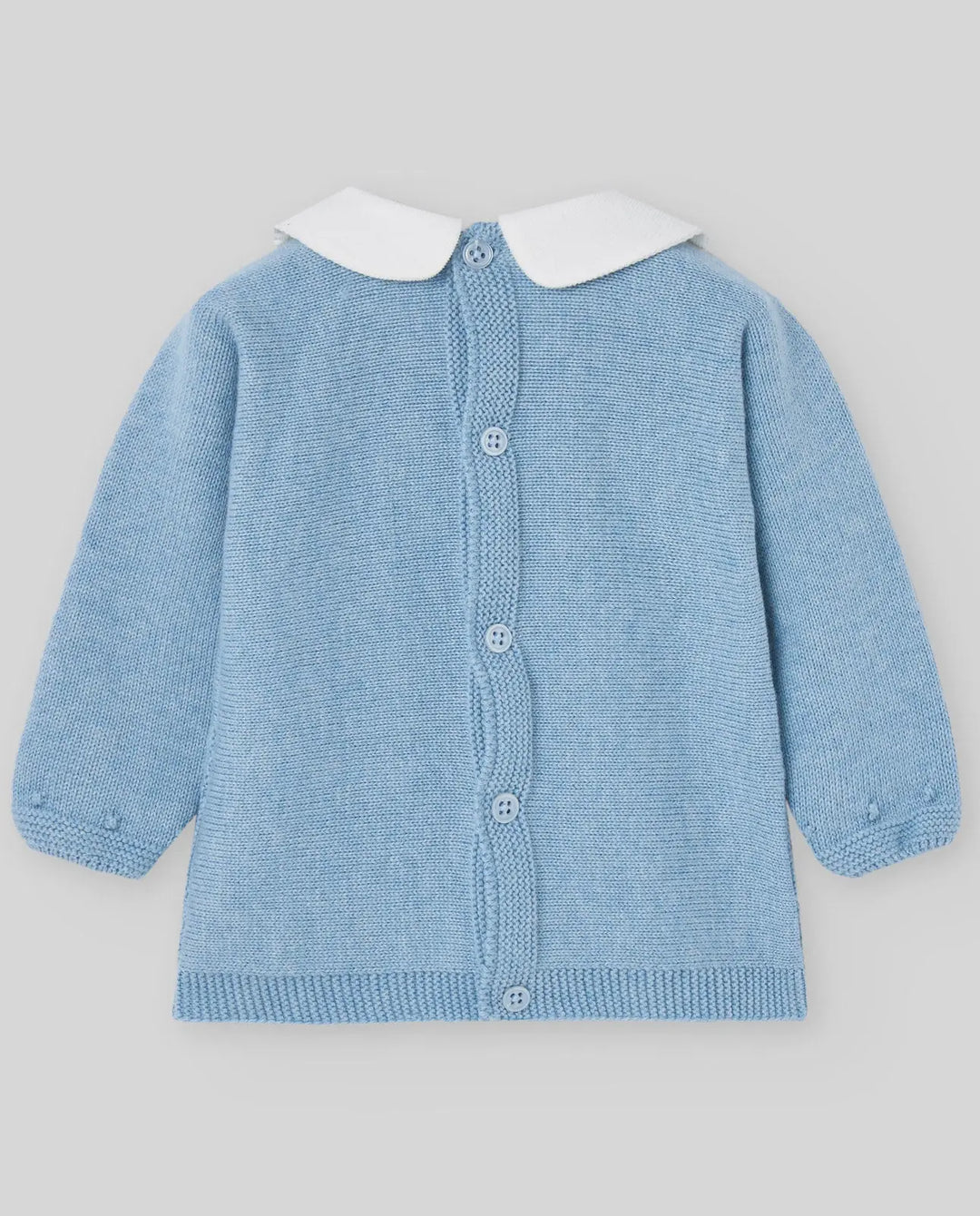 Blue Almonds Ltd KNIT NEWBORN SWEATER KOALA - Dutch Blue Paz Rodriguez