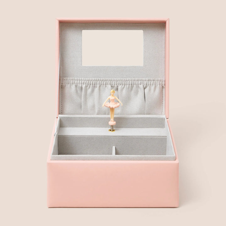 Blue Almonds Ltd Musical Jewellery Box Pink: By meminio Meminio