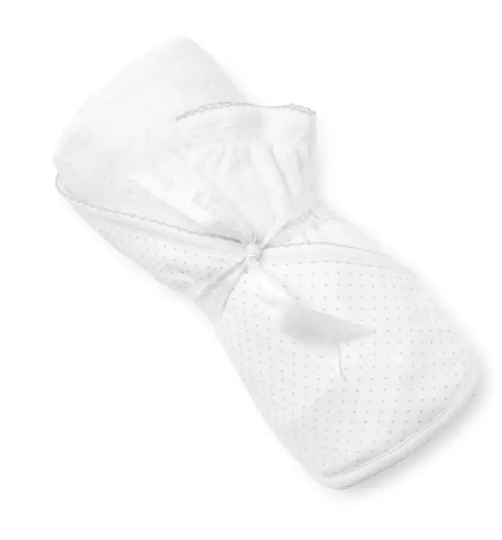Blue Almonds Ltd Kissy Kissy Dots Towel with Mitt Kissy Kissy