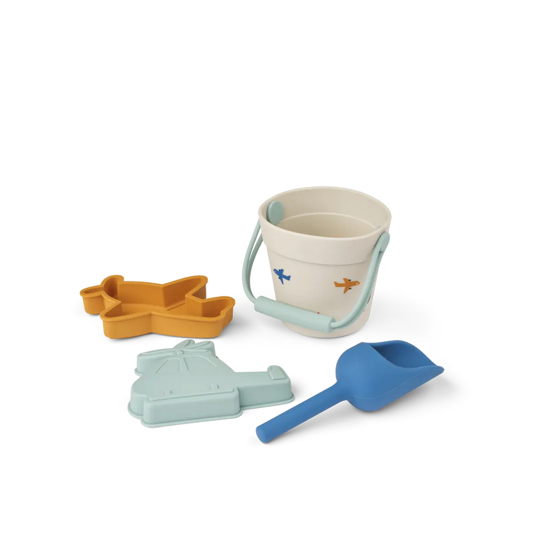 Blue Almonds Ltd Kit Mini Aviator Beach Set - Aviator - Ecru Liewood